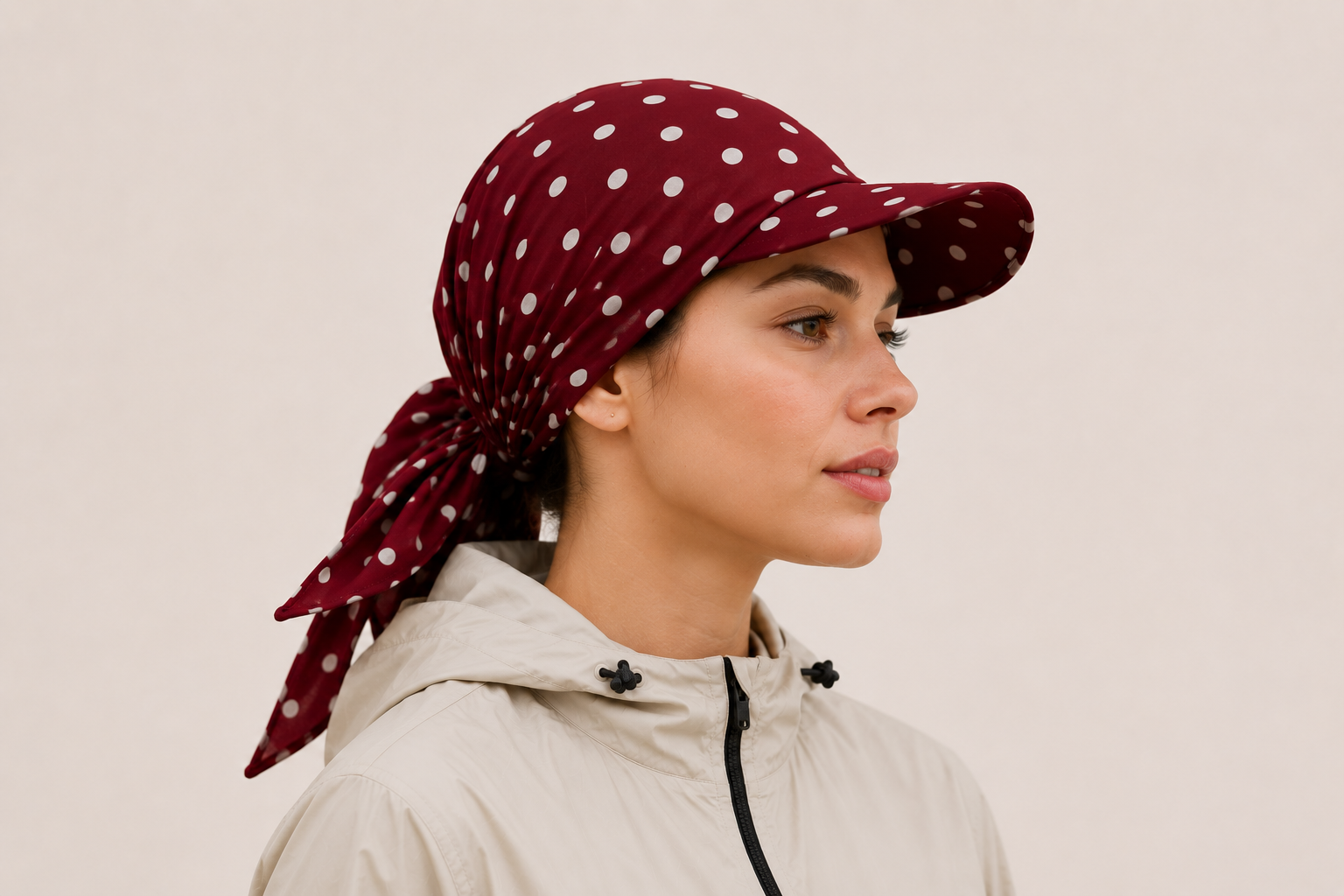Running Cap Black Grid - Image 5