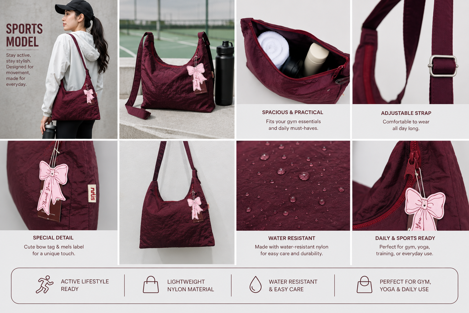 Mymelis Nylon Bag - Image 4