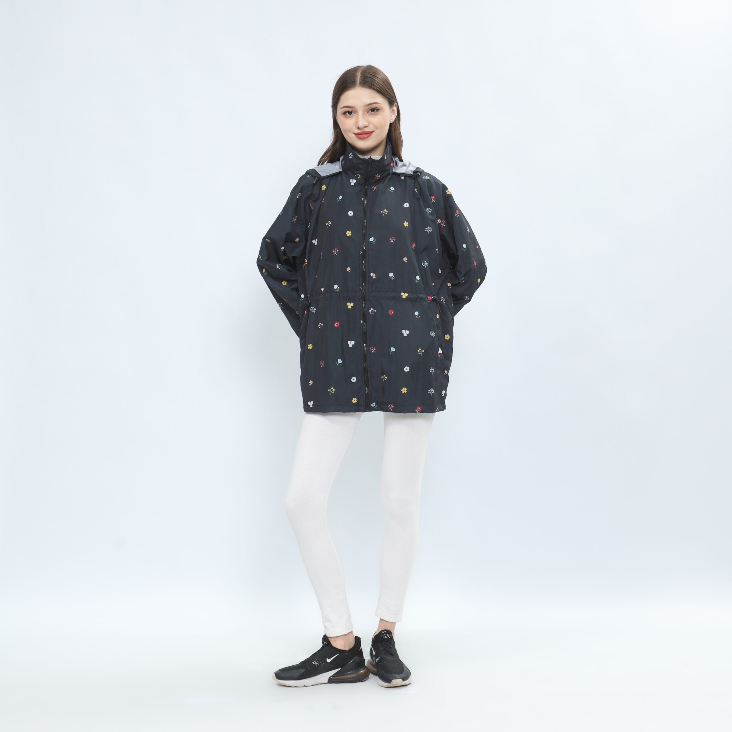 Mymelis Adjustable Wildflower Windbreaker - Image 4