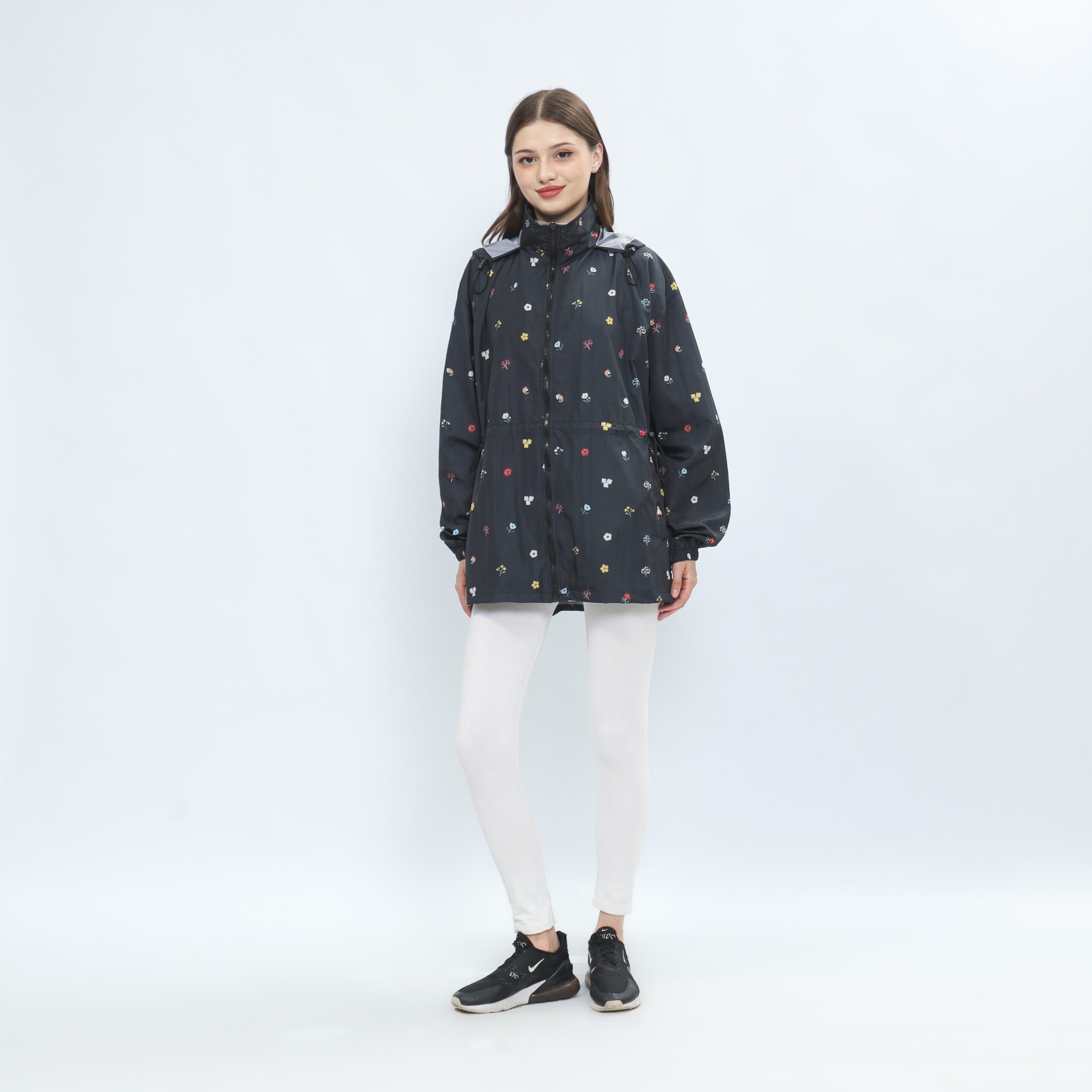Mymelis Adjustable Wildflower Windbreaker - Image 3