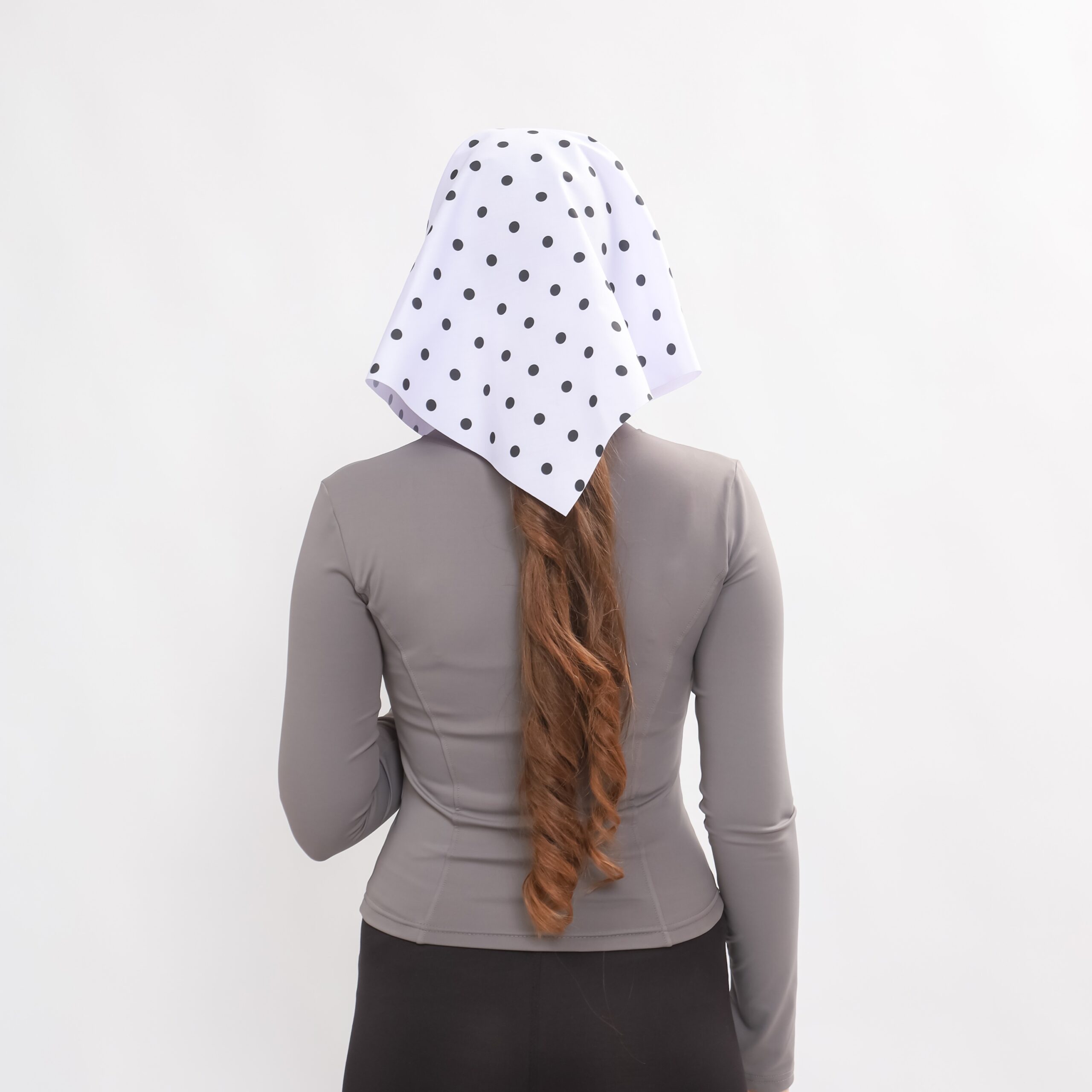 Running Cap White Polkadot - Image 2