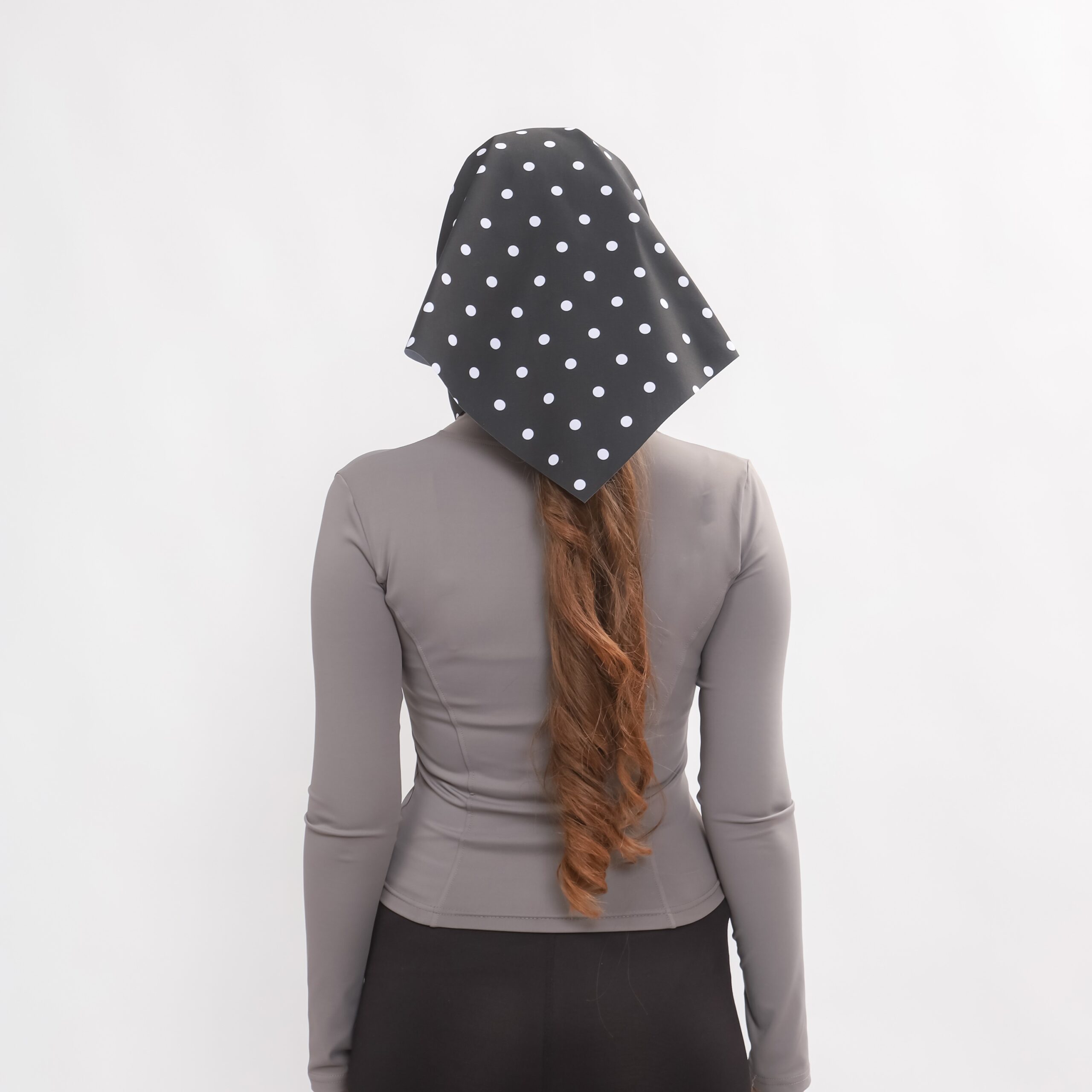 Running Cap Black Polkadot - Image 2