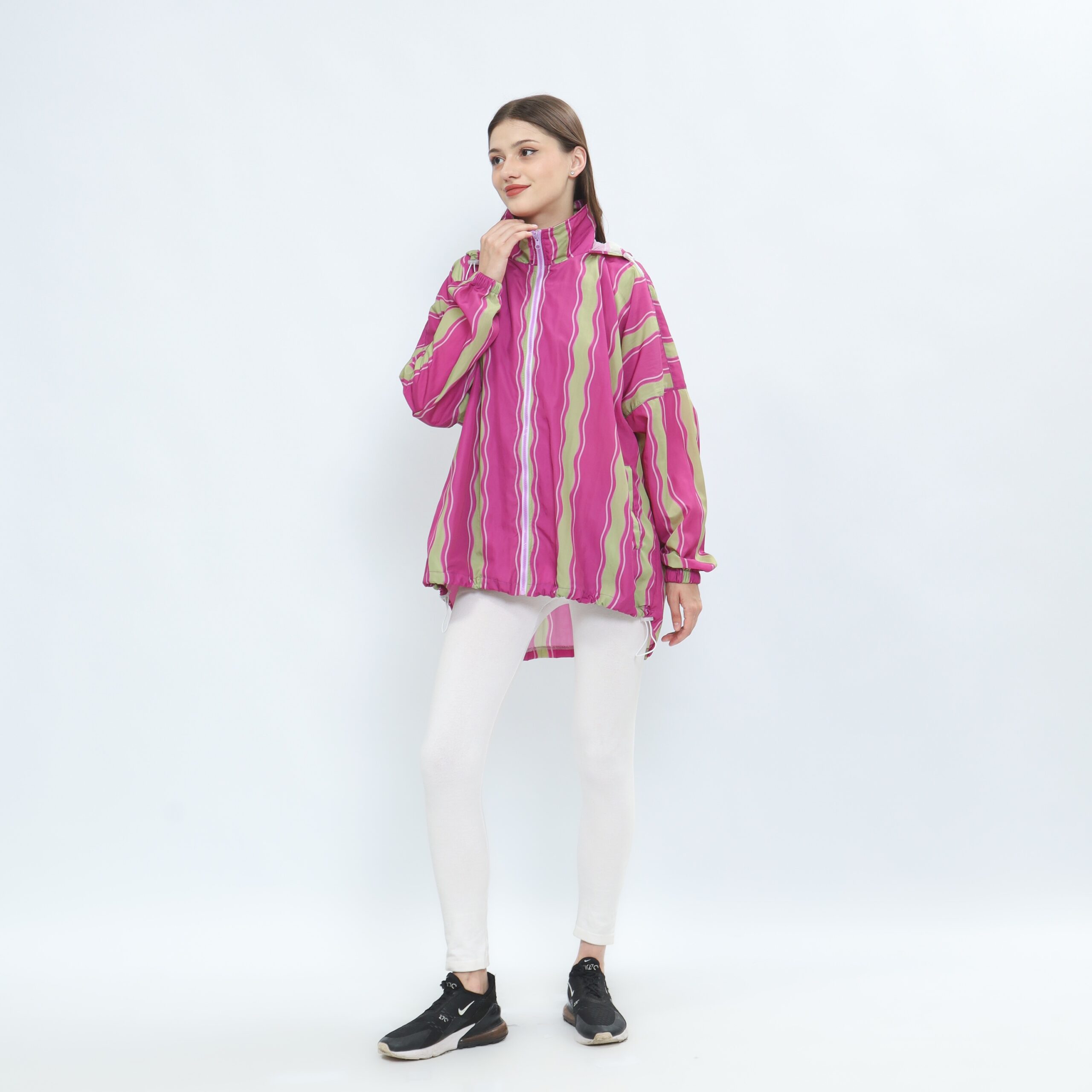 MYMELIS BATWING MELON WINDBREAKER - Image 2