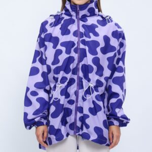 MYMELIS ADJUSTABLE CLOUD POP PURPLE WINDBREAKER
