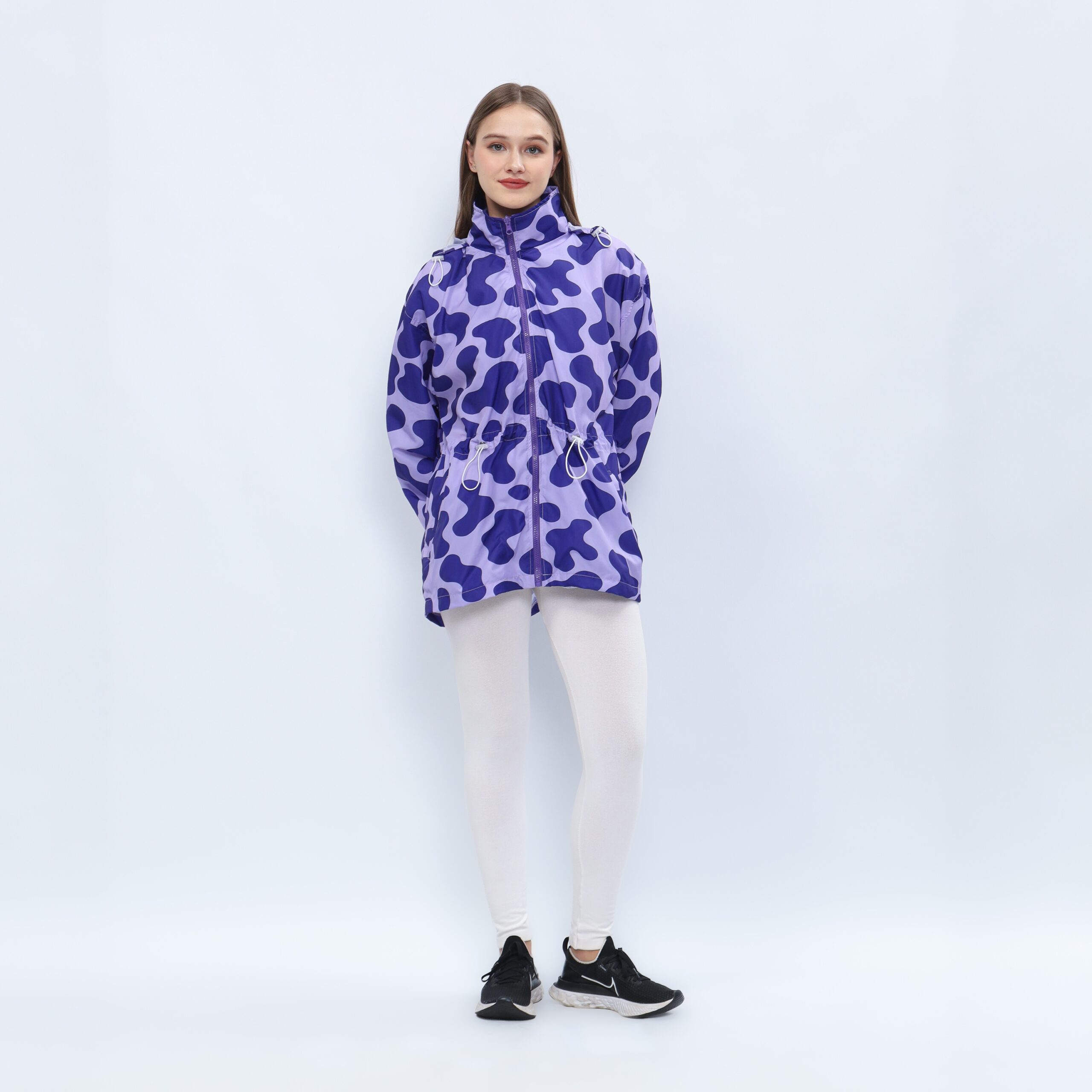 MYMELIS ADJUSTABLE CLOUD POP PURPLE WINDBREAKER - Image 3