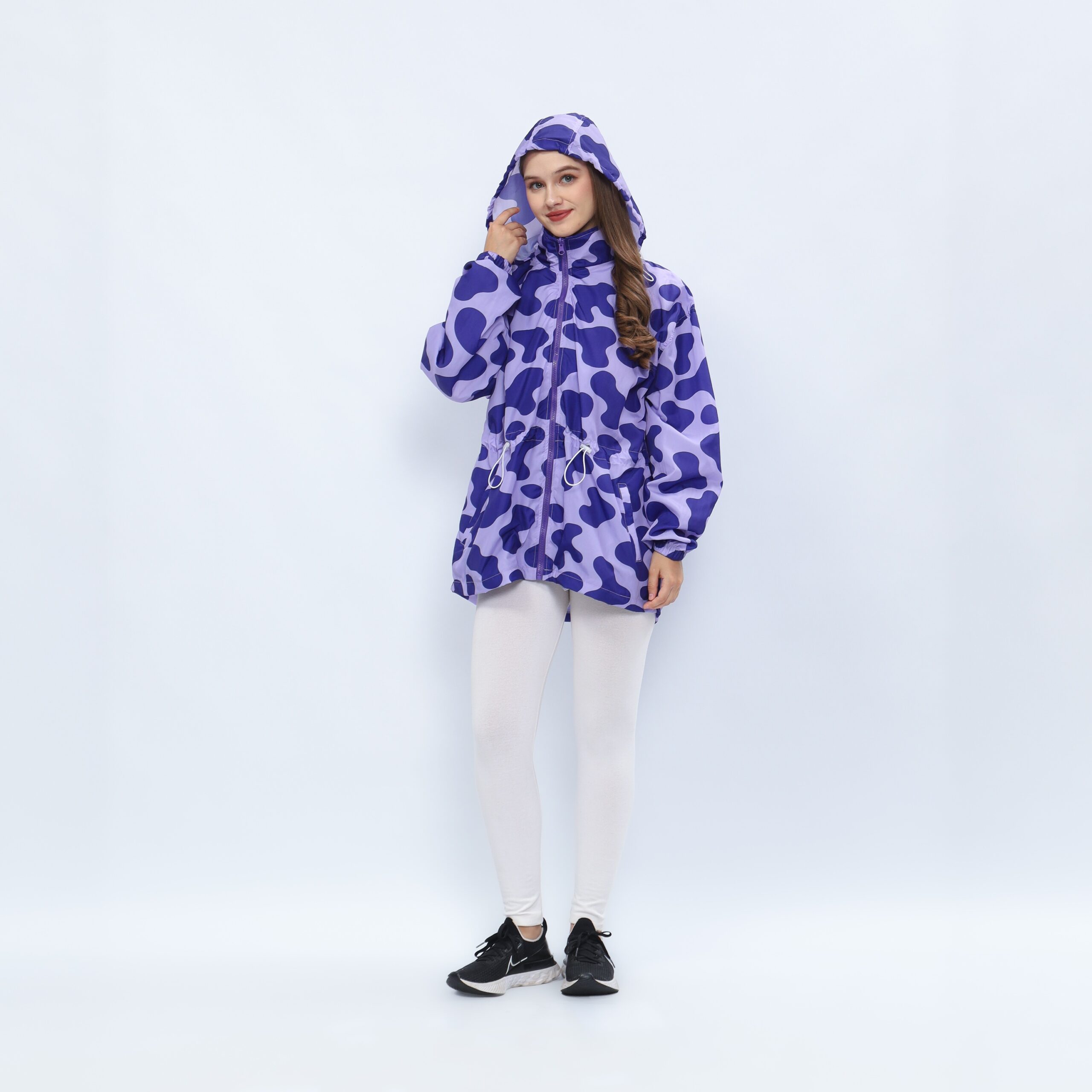 MYMELIS ADJUSTABLE CLOUD POP PURPLE WINDBREAKER - Image 2