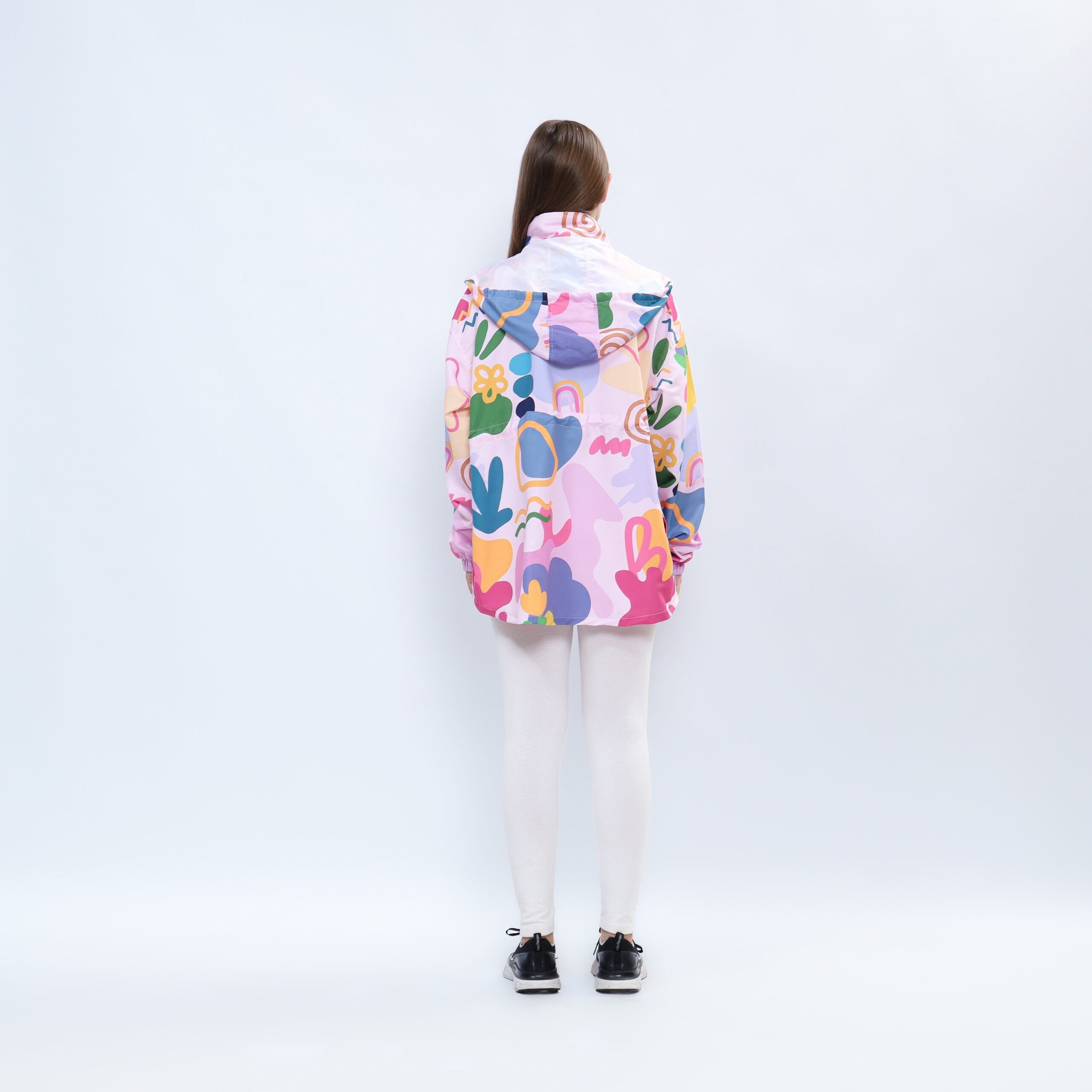 MYMELIS ADJUSTABLE NARA PINK WINDBREAKER - Image 4